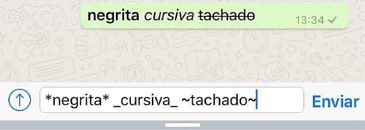 cambiar formato texto whatsapp