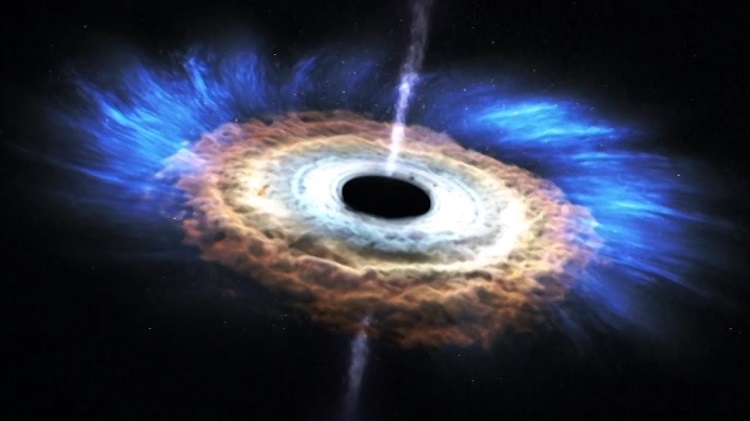 agujero negro en la via lactea