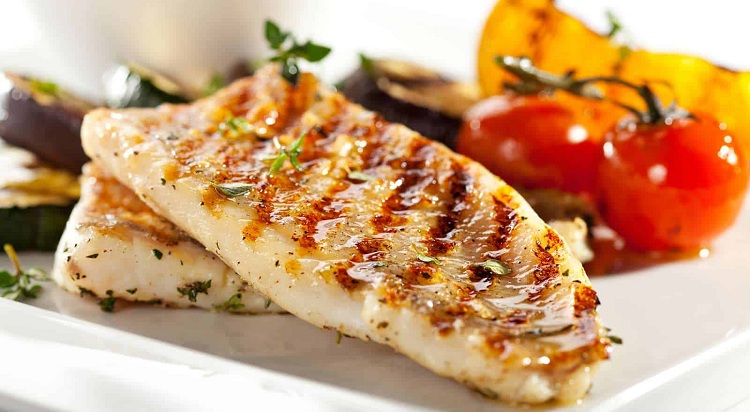 cena ligera y saludable, pescado a la plancha